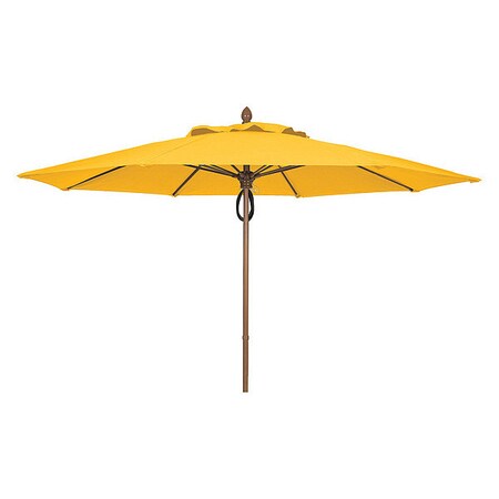Fiberbuilt Market Umbrella 8Rb Pulley Pin, Buttercup, 11 ft. 11MPPCB-4635