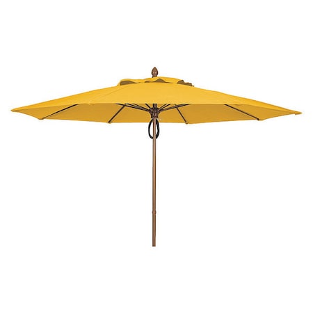 Fiberbuilt Market Umbrella 8Rib Pulley Pin, Yellow, 11 ft. 11MPPCB-4602