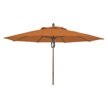 Fiberbuilt Market Umbrella 8Rib Pulley Pin, Tan, 11 ft. 11MPPCB-4614