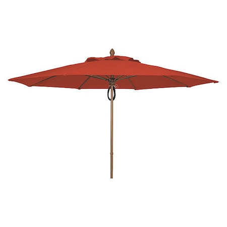 Fiberbuilt Market Umbrella 8Rb Pulley Pin, Terra Cotta, 11 ft. 11MPPCB-4622