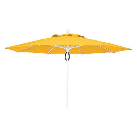 Fiberbuilt Mrkt Umbrlla 8Rb Plly Pn W/Bttrcup, 11Ft 11MPPW-4635