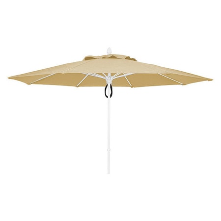 Fiberbuilt Market Umbrella 8Rib Pulley Pin, Linen, 11 ft. 11MPPW-4633