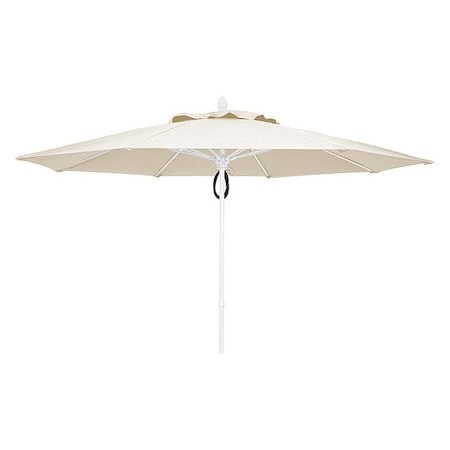 Fiberbuilt Market Umbrella 8Rib Pulley Pin, Natural, 11 ft. 11MPPW-4604
