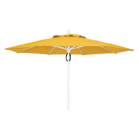 Fiberbuilt Market Umbrella 8Rib Pulley Pin, Yellow, 11 ft. 11MPPW-4602
