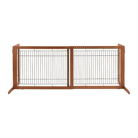 Richell Freestanding Pet Gate HL Autumn Matte 39.4" - 70.9" x 23.6" x 27.6" 94147