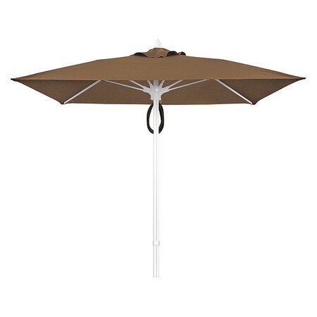 Fiberbuilt Market Umbrella 4 Rib Pulley Pin, Cocoa, 6 ft. 6SQMPPW-4676