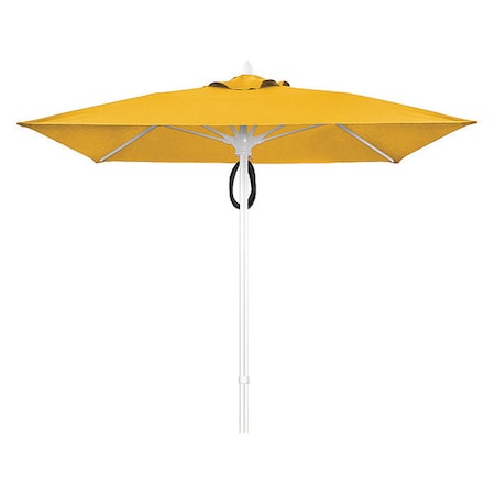 Fiberbuilt Market Umbrella 4 Rib Pulley Pin, Yellow, 7.5ft. 7SQMPPW-4602