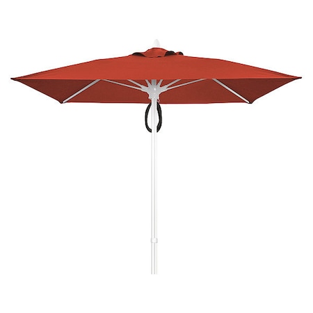 Fiberbuilt Market Umbrella 4Rib Pulley Pin, Terra, 7.5ft. 7SQMPPW-4622
