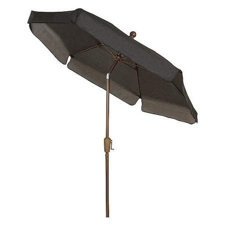 Fiberbuilt Garden Tilt Umbrella Crank Cb, Black, 7.5 ft. 7GCRCB-T-BLACK