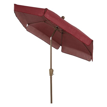 Fiberbuilt Garden Tlt Umbrella Crnk Cb, Brgndy, 7.5Ft 7GCRCB-T-BURGUNDY