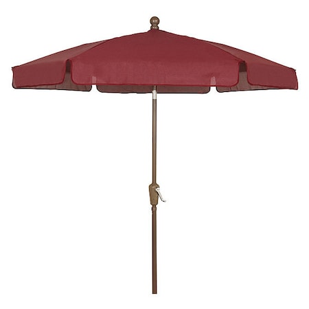 Fiberbuilt Garden Umbrella Crank Cb, Burgundy, 7.5 ft. 7GCRCB-BURGUNDY