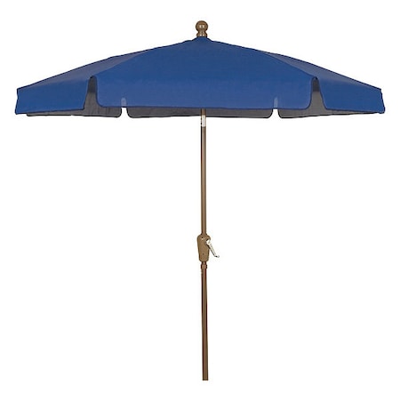 Fiberbuilt Garden Umbrella Crank Cb, Navy Blue, 7.5ft. 7GCRCB-NAVY BLUE