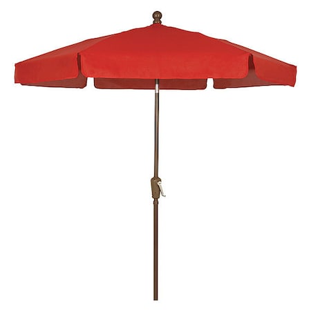 Fiberbuilt Garden Umbrella Crank Cb, Red, 7.5 ft. 7GCRCB-RED