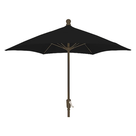 Fiberbuilt Patio Umbrella Crank Cb, Black, 7.5 ft. 7HCRCB-BLACK
