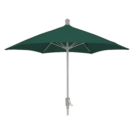 Fiberbuilt Patio Umbrella Crank Ba, Green, 7.5 ft. 7HCRA-FOREST GREEN