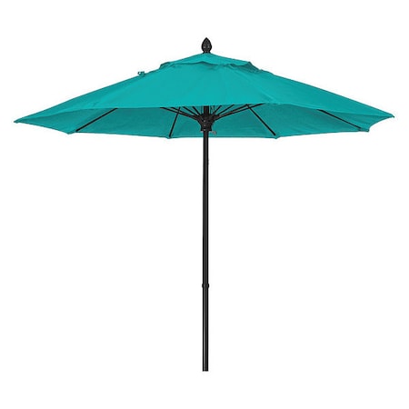 Fiberbuilt Market Umbrella 8Rib ushUp, Aruba, 7.5 ft. 7MPUK-4612
