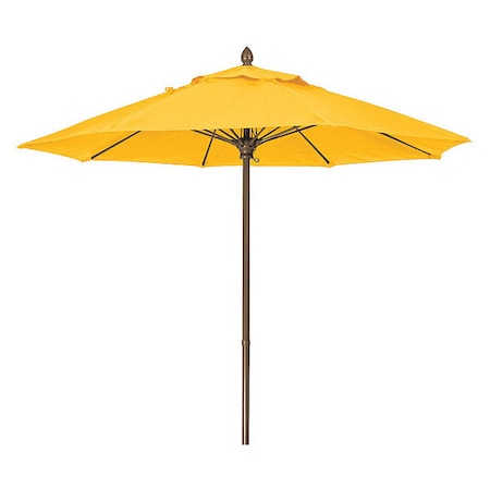 Fiberbuilt Mrkt Umbrella 8Rib PshUp Cb, Bttrcp, 7.5Ft 7MPUCB-4635