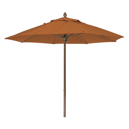 Fiberbuilt Market Umbrella 8Rib Push Up Cb, Tan, 7.5ft. 7MPUCB-4614