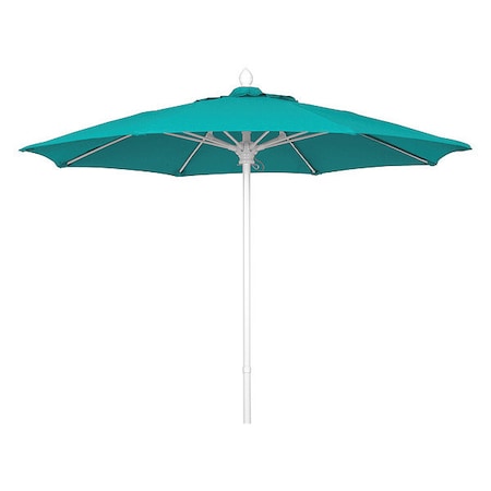 Fiberbuilt Market Umbrella 8Rib Push Up, Aruba, 7.5 ft. 7MPUW-4612