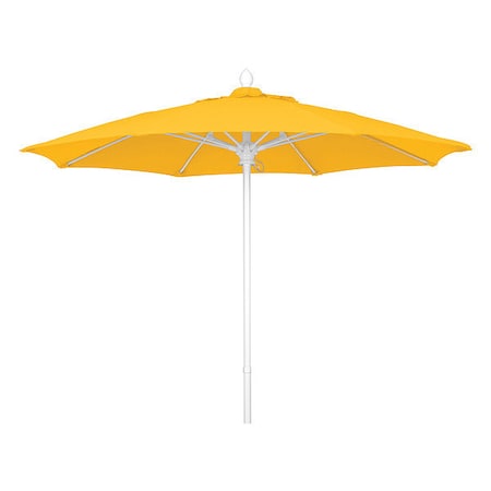 Fiberbuilt Market Umbrella 8Rib Push Up, Buttercup, 7.5ft. 7MPUW-4635