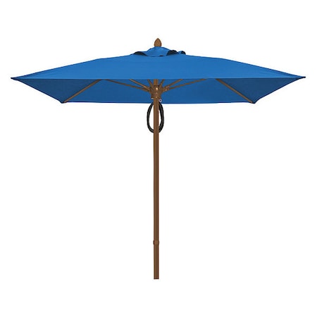 Fiberbuilt Market Umbrella 4Rib Pulley Pin, Blue, 7.5ft. 7SQMPPCB-4601