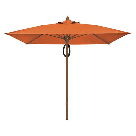 Fiberbuilt Market Umbrella 4Rib Pulley Pin, Tuscan, 7.5ft. 7SQMPPCB-4677