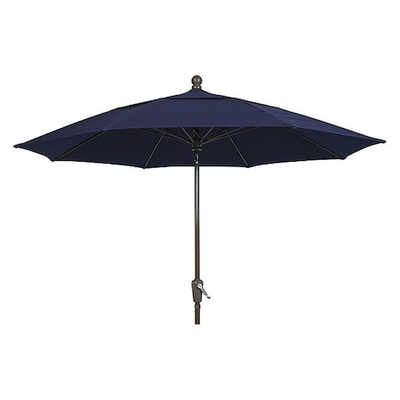 Fiberbuilt Home Patio Umbrella Crank Cb, Navy, 9 ft. 9HCRCB-NAVY BLUE