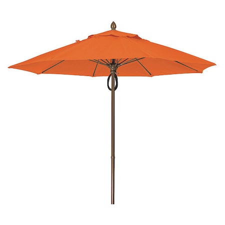 Fiberbuilt Market Umbrella 8Rib Pulley Pin Cb, Tuscan, 9ft. 9MPPCB-4677