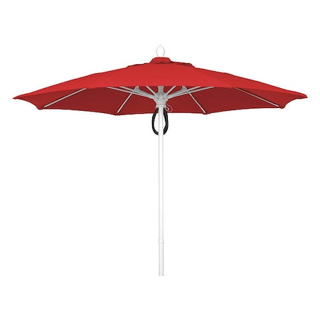Fiberbuilt Market Umbrella 8Rib Pulley Pin, Red, 9 ft. 9MPPW-4603