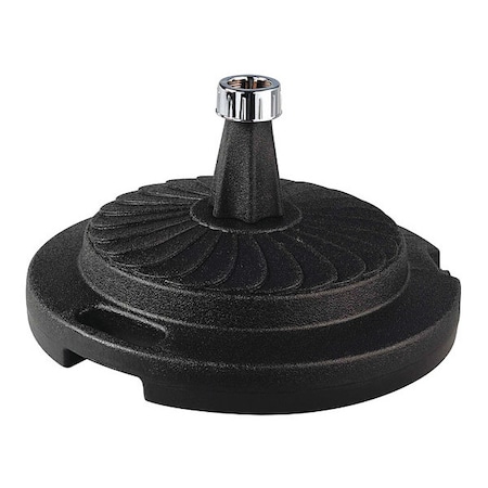 Fiberbuilt Umbrella Base, Resin, Black RB90K