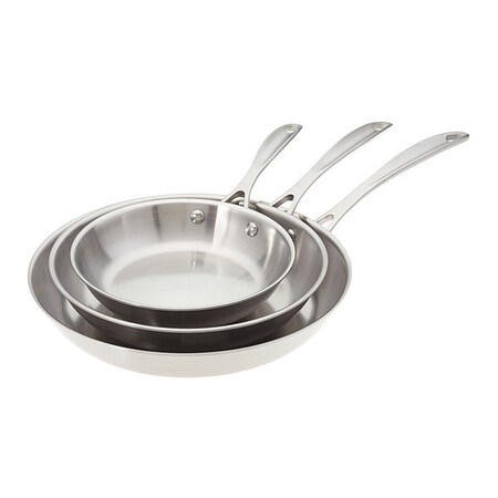 American Kitchen Stainless Steel Cookware Set, 3-piece AK-003B