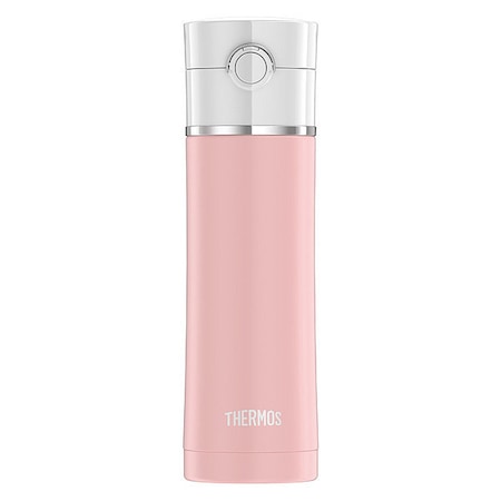 Thermos Sipp Stainless Steel Drink Bottle, 16 oz., Matte Pink NS4028PK4