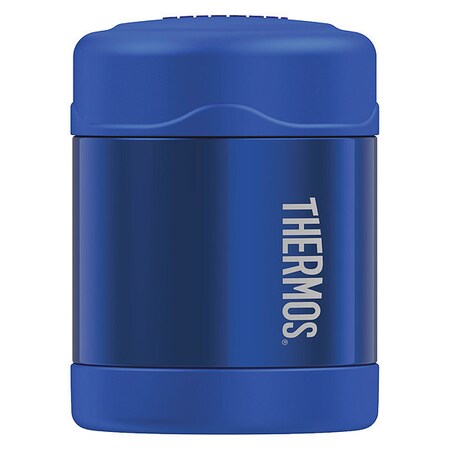 Thermos Stainless Steel FUNtainer Food Jar, 10 oz., Blue, Hot 5 Hrs, Cold 7 Hrs F3003BL6
