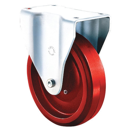 Revvo Rigid Caster Metric Plate, W/Poly On Ca 688-SUB