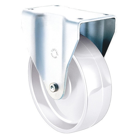 Revvo Rigid Caster Metric Plate, Nylon Wheel,  888-NYB