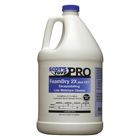 Scots Tuff Scot's Tuff Pro FoamDry 2X Plus Oxy Encapsulating Low-Moisture Cleaner, PK4 B8662