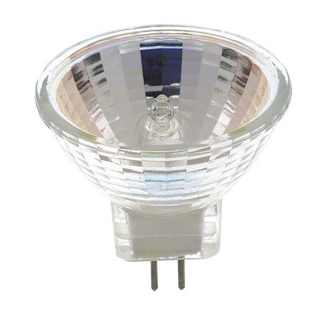 Satco 10W MR8 Halogen Light Bulb - Bi Pin GU4 Base - None Finish S4646