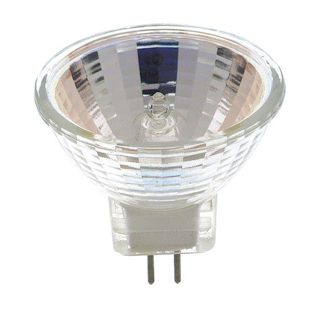 Satco 20W MR11 Halogen Light Bulb - Bi Pin GU4 Base - Clear Finish S3154