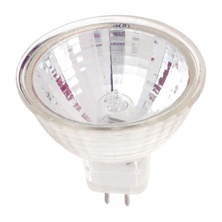 Satco 20W MR11 Halogen Light Bulb - Bi Pin GZ4 Base - Clear Finish S1950