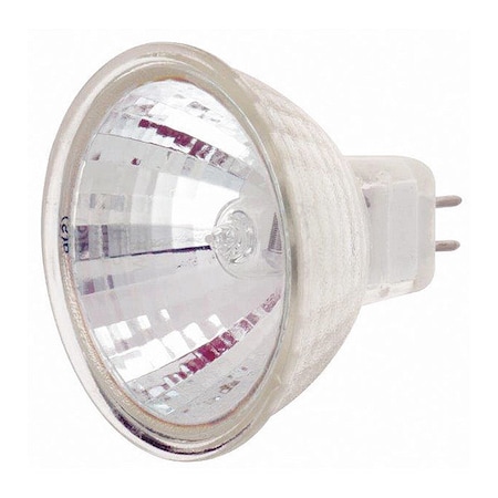 Satco 35W MR16 Halogen Light Bulb - Miniature 2 Pin Round