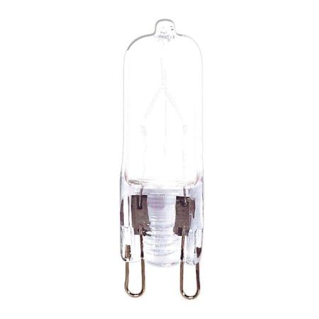 Satco 40W T4 Halogen Light Bulb - G9 Double Loop Base - Frost Finish S4647