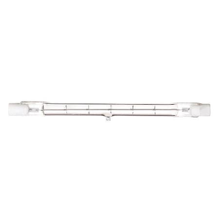 SATCO 300W T3 Halogen Light Bulb - Double Ended Recessed Single Contact Base - Clear Finish S3104