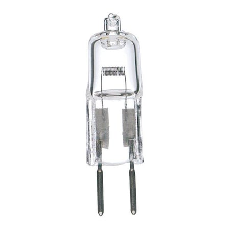 Satco 35W T4 Halogen Light Bulb - Bi Pin GY6.35 Base - Clear Finish S3469