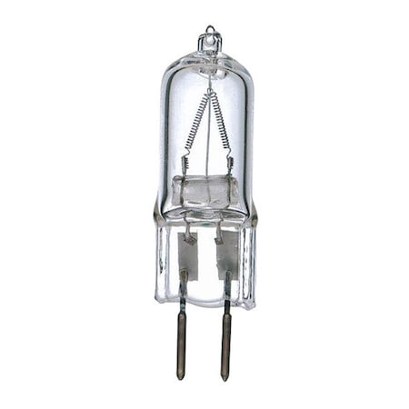 Satco 50W T4 Halogen Light Bulb - Bi Pin GY6.35 Base - Clear Finish S3427