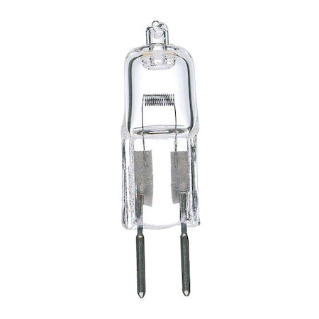 Satco 50W T4 Halogen Light Bulb - Bi Pin GY6.35 Base - Clear Finish S3470