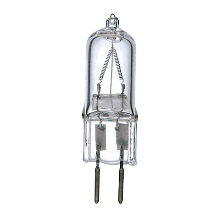 Satco 75W T4 Halogen Light Bulb - Bi Pin GY6.35 Base - Clear Finish S3168