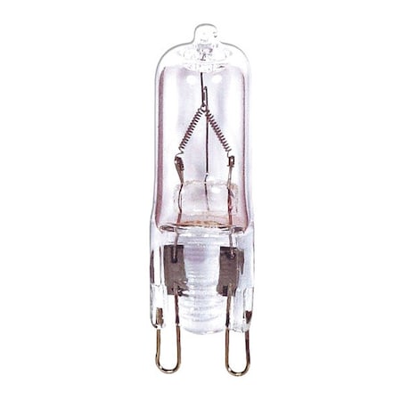 Satco 75W T4 Halogen Light Bulb - G9 Double Loop Base - Clear Finish S4617