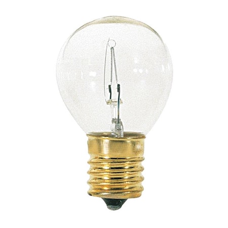 Satco Bulb, Incandescent, 10W, S11, Intermediate Base, Sign & Indicator S3621