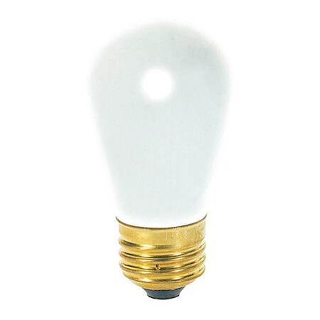 Satco 11 W S14 Incandescent - Frost - 2500 Hours - 65L - Medium Base - 130V, PK4 S3966