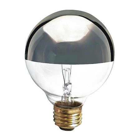 Satco Bulb, Incandescent, 25W, G25, Medium Base, Globe Light S3860